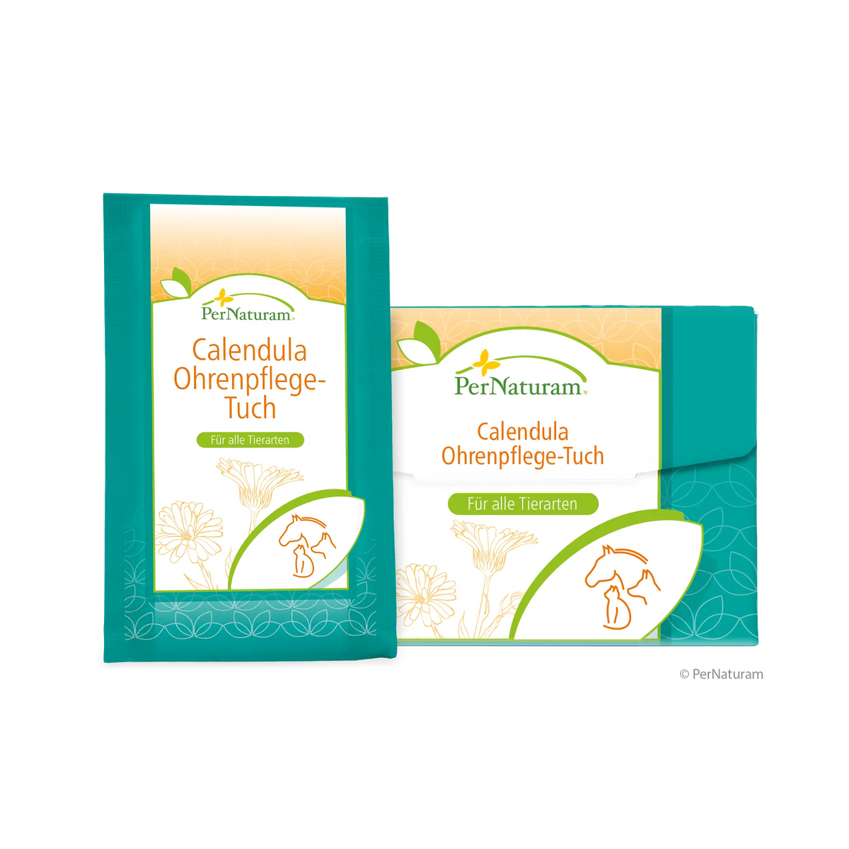 Pflegetücher für Ohren mit Calendula