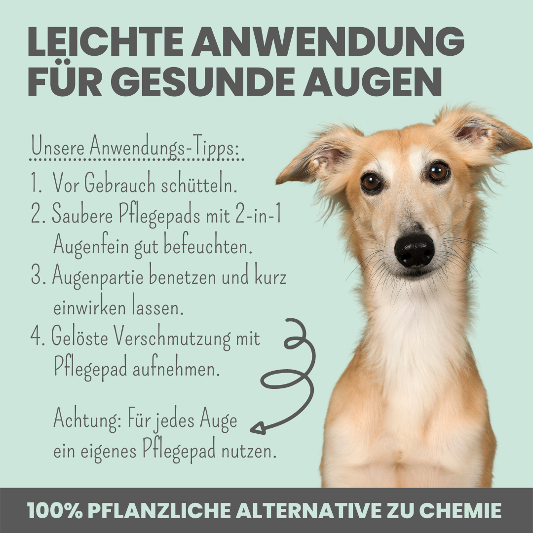 Augenfein Reinigung & Pflege mit kolloidalem Silber