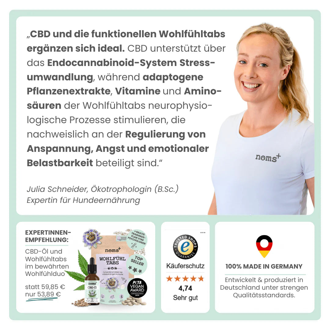 Hanf Tropfen für Hunde