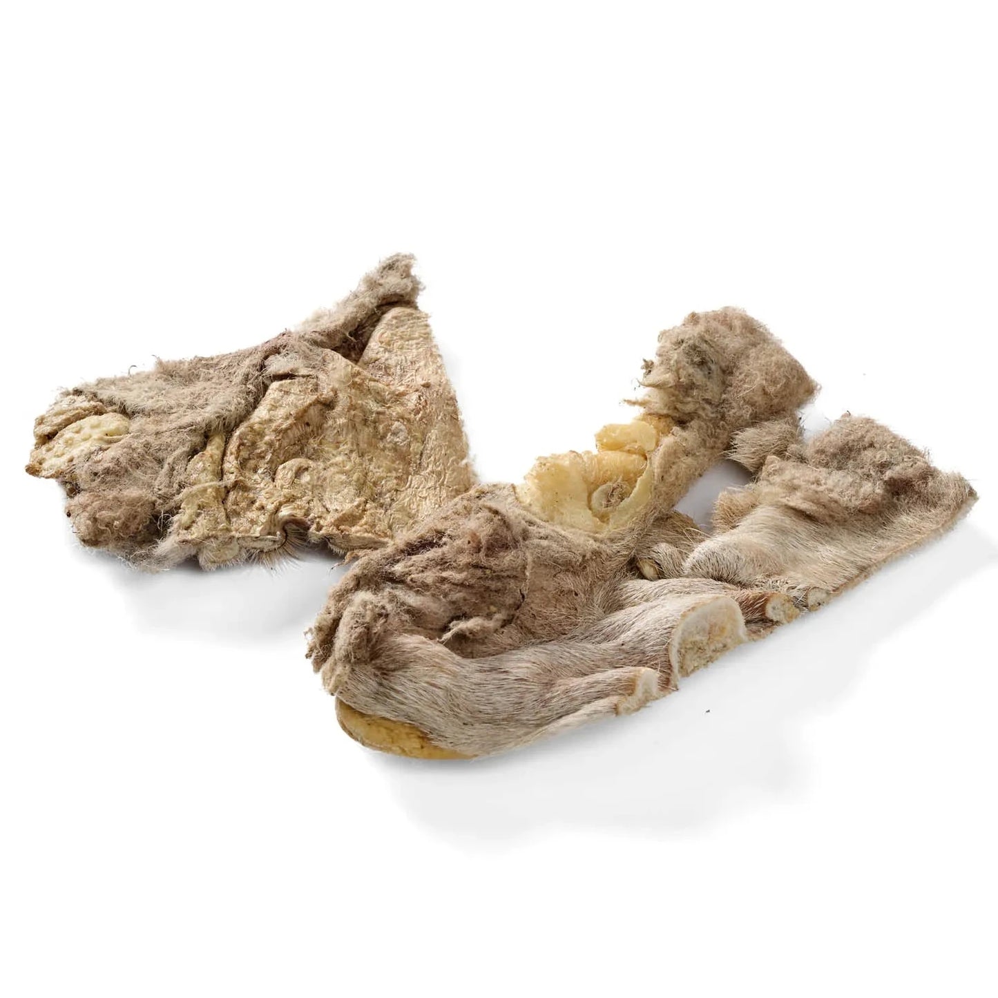 Lamm-Kopfhaut mit Fell, gefriergetrocknet