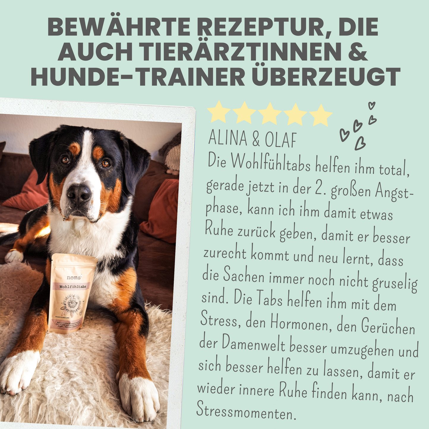 Wohlfühltabs bei Stress, Angst + Unruhe