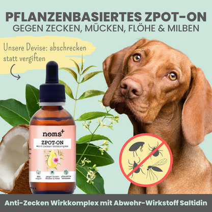 Zpot-on gegen Zecken, Flöhe & Milben