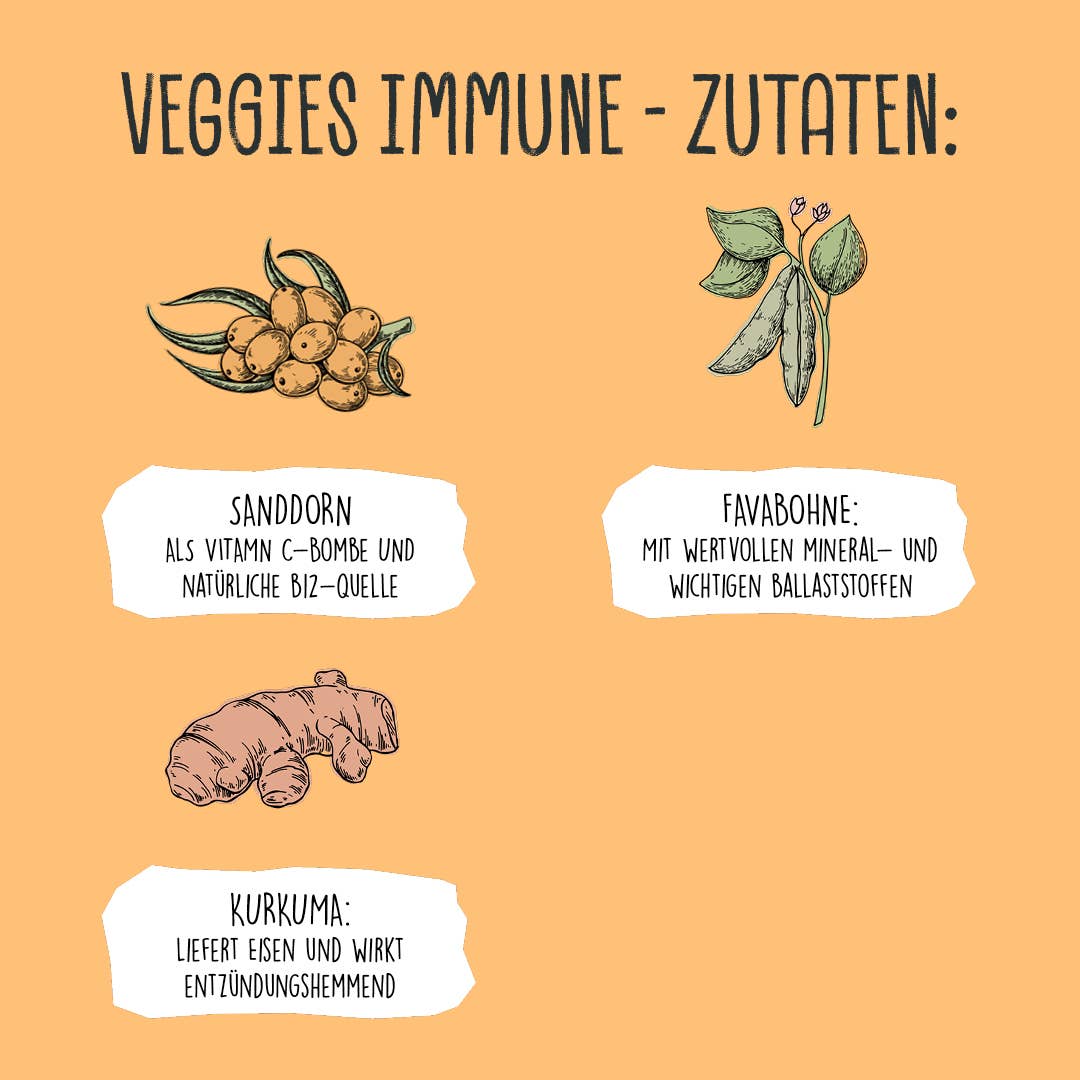 VEGGIES immune - Vegan