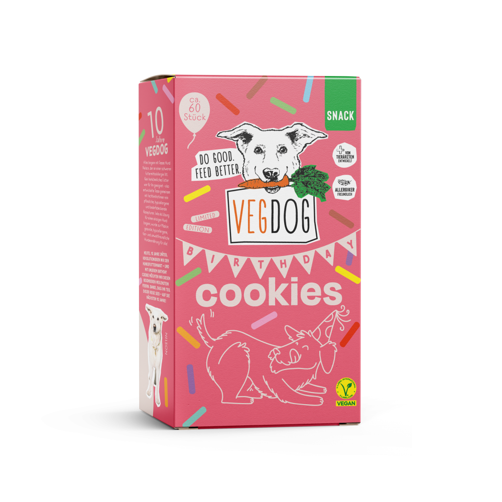 BIRTHDAY COOKIES - Vegan