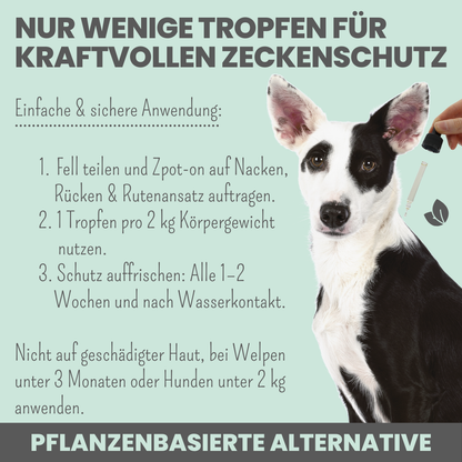 Zpot-on gegen Zecken, Flöhe & Milben