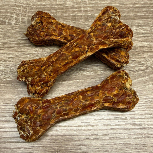 Kürbis Rinderhaut Knochen
