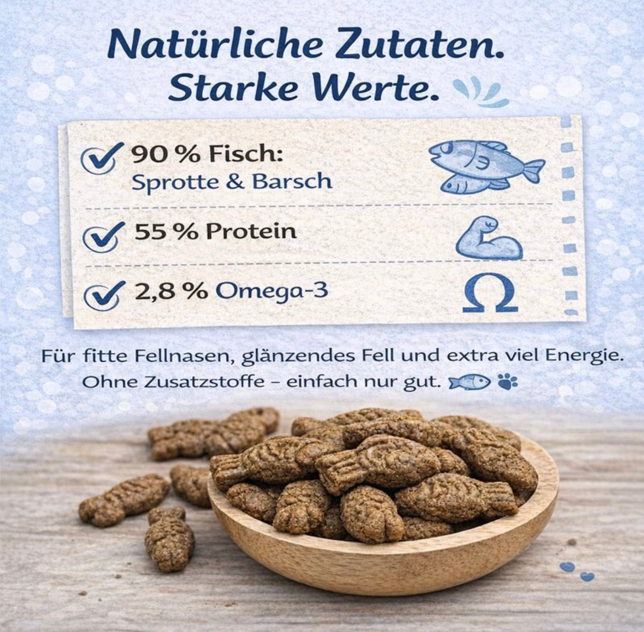 Fischli – Premium Snack - knusprig