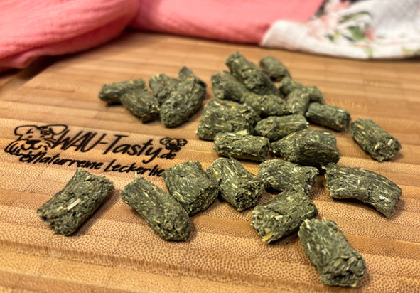 Spirulina-Kartoffel Nuggets