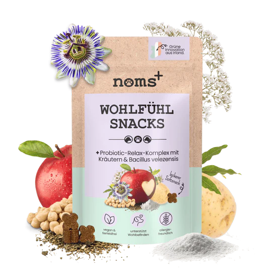 Wohlfühlsnacks für Hunde bei Stress, Angst, Unruhe & Hyperaktivität